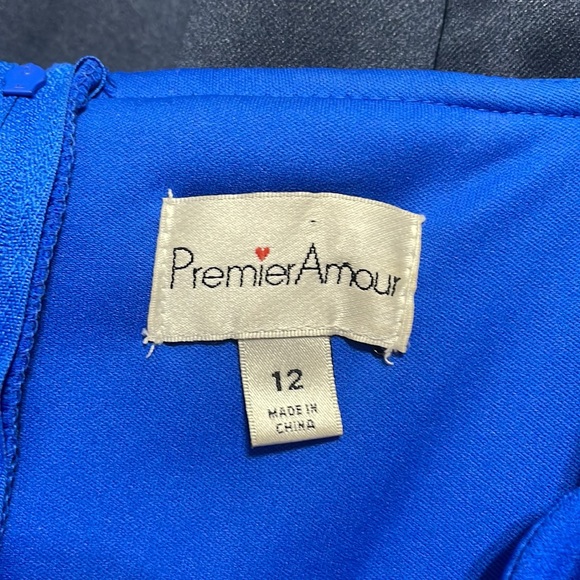 Premier Amour blue dress - Picture 3 of 10